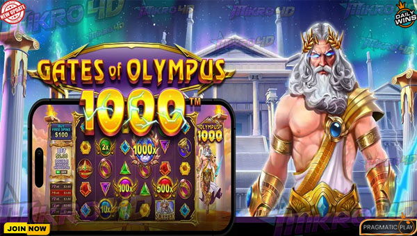 Slot Gacor Gates of Olympus 1000: Potensi Maxwin Luar Biasa