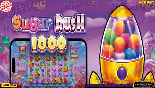 SUGAR RUSH 1000: SLOT GACOR DENGAN BONUS TERBESAR SE-DUNIA!